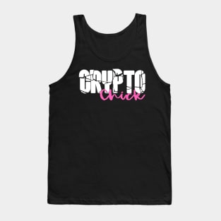 crypto chick Tank Top